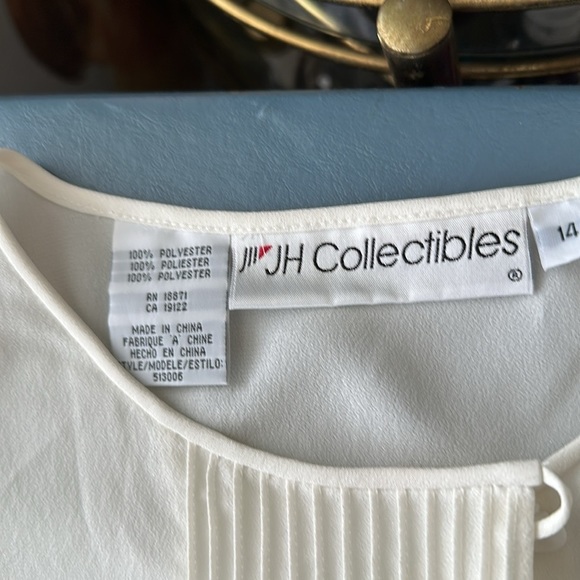 Vintage JH Collectibles Blouse Size 14 - Picture 6 of 8